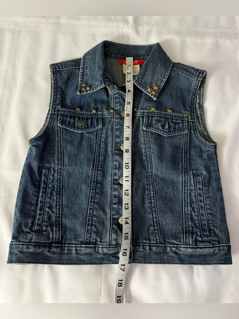 Esprit Kids Sleeveless Denim Vest